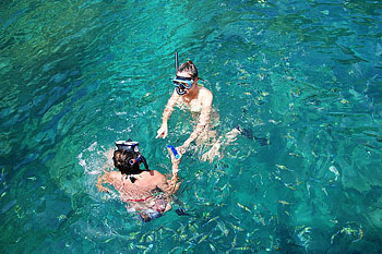 Snorkeling in Phi Phi island